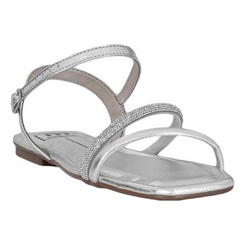 Rasteira-Prata-Duas-Tiras-Strass-|-Moleca-Tamanho--34---Cor--PRATA-0